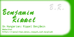 benjamin rippel business card