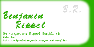 benjamin rippel business card